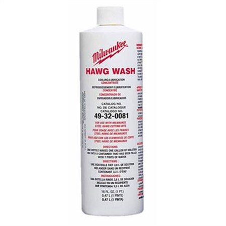 Milwaukee Tool MilwaukeeÂ® 16 oz. Hawg Wash, Liquid Cutting Oil 49-32-0081